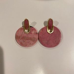 Didi earrings in pink Rhodinite